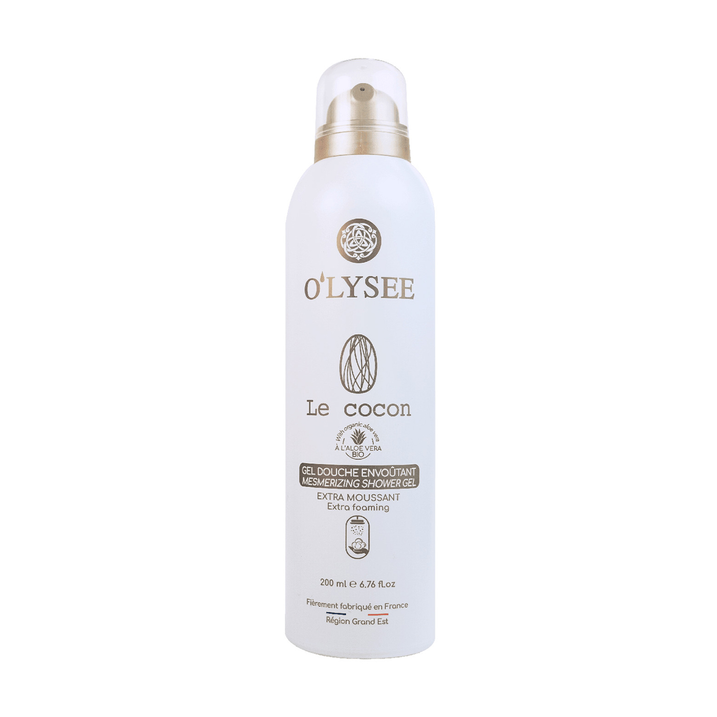 Екстрапінний гель для душу O'LYSEE Extra Foaming Shower Gel Le Cocon, 200 мл